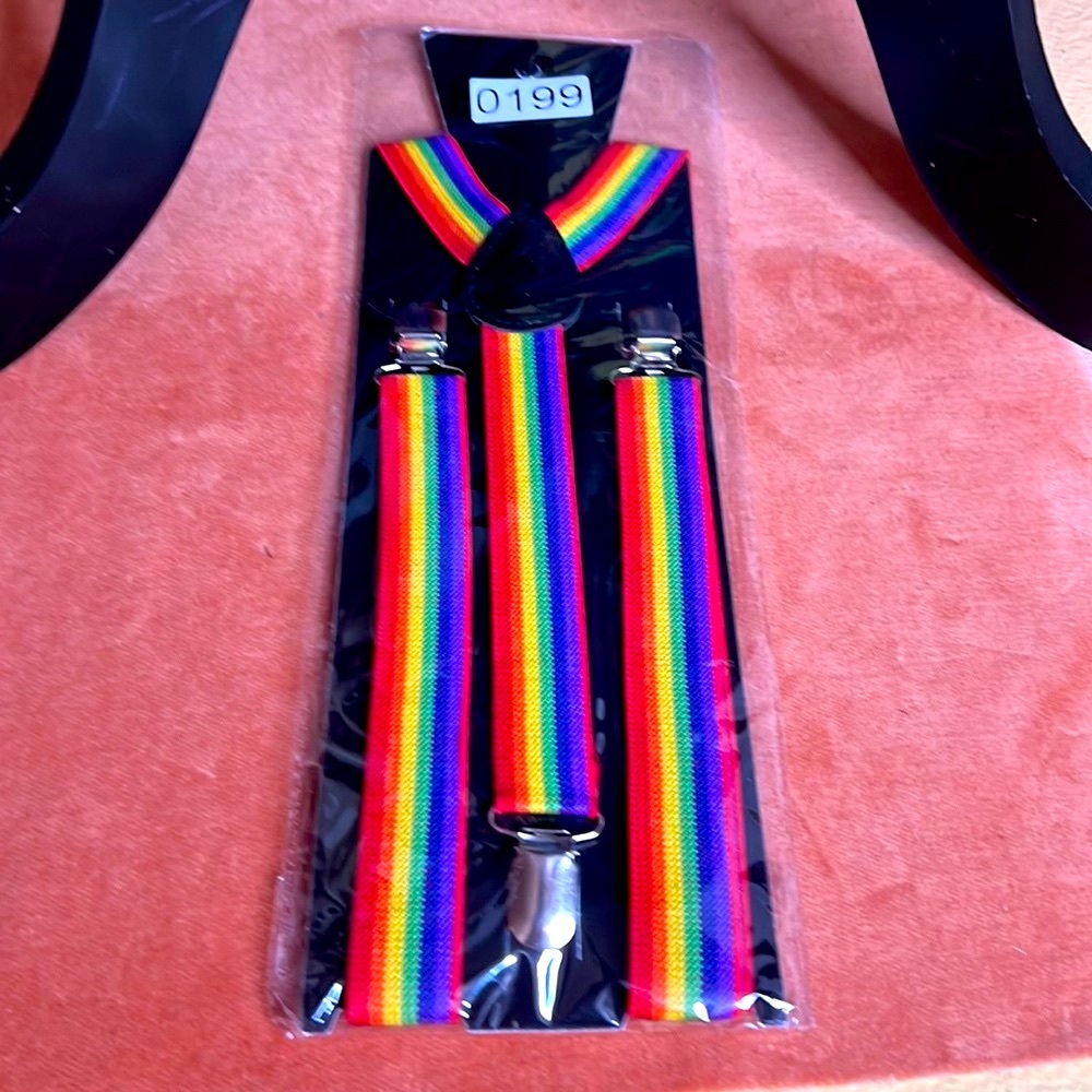 New Rainbow Suspenders